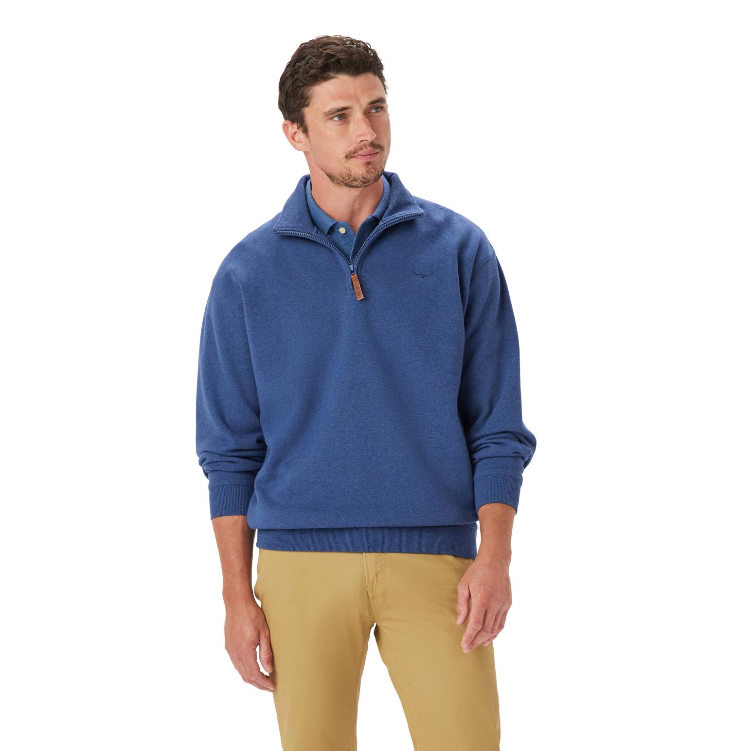 R.M. Williams Mulyungarie 1/4 Zip Sweatshirt